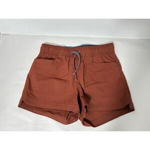 REI Co-op Pull On Shorts Girls 6/7 Burnt Orange Athletic Hiking Camping